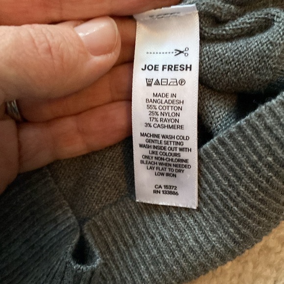 Joe Fresh cotton cashmere turtleneck dress - Picture 3 of 3